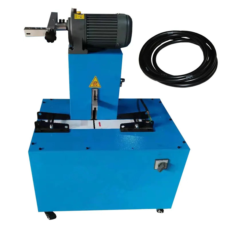 128kg Hose / Rubber Cutting Machine With 2850 RPM Cutting Motor