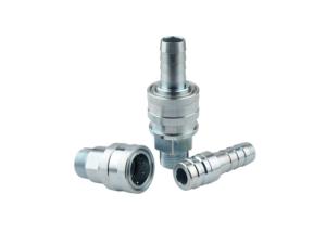 Wholesale Galvanized Steel Pneumatic Quick Couplings No Valve Core Straight Through from china suppliers