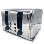 Commercial Stainless Steel Toaster 4 Slice Square Bread Machine