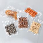 Large Barrier Vacuum Plastic Bag For Food Embossed Heat Seal Plastic Food