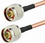40KV High Voltage Coaxial Cable for Satellite Communication PVC Jacket 0-3 GHz