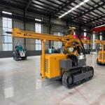 Rock Drilling Pneumatic DTH Drilling Rig Dia 100-150mm Drill Hole with AC Motor
