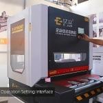 YZ900 Automatic Descaling Chamfering Roller Brush Deburring Edge Rounding