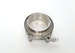 Quick Release V Band Clamp , Stainless Steel Car Exhaust Pipe Parts