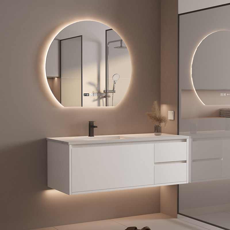 23in Solid Wood Bathroom Cabinets