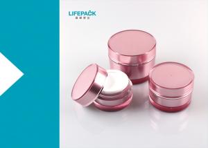 Wholesale Cylinder Empty Makeup Containers , 20ml Luxury Acrylic Jars For Cosmetics from china suppliers