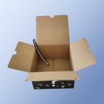 Color printing zipper cardboard box, express delivery paper box, corrugated
