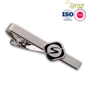 Wholesale Silver Nickel Shirt Tie Clip Custom Metal Bar For Business Gift from china suppliers