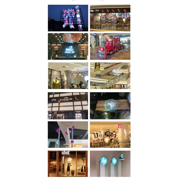 Top Quality 3d Hologram Fan 65cm Advertising Wall 3d Holographic Fan 3d Hologram Projector