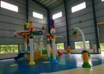 Flexible Design Water Park Equipment Large Volume And 900X600X600CM Area