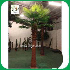 Wholesale UVG PTR037 3 meters tall indoor ornamental faux palm trees for garden landscaping from china suppliers