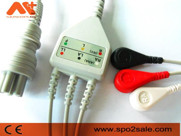 Omron > Colin BP-88S, BP-S510, M9500, Press Mate Advantage Compatible 3 Lead