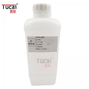 China Japanese JHV Uv Led Solvent Ink Cleaning Solution Flush For Toshiba CE4 Printhead on sale