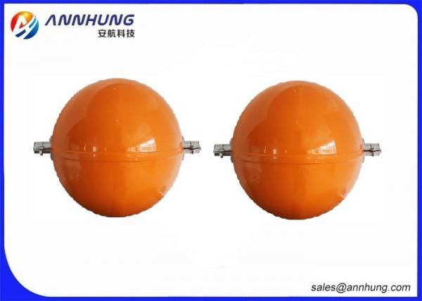 Quality Fiberglass Aircraft Warning Sphere For River - Crossing Transmission Lines for sale