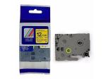 Brother P - Touch White On Black Label Tape TZ - 611 9mm 12mm Colors Refill