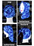 Customized 25*50cm Bandana Buff Headwear Cooling With Customized Design