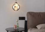 Italian minimalist bedroom bedside chandelier modern simple light luxury high
