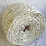 High Strength 3 Strand Twisted 4mm-60mm Nylon Fiber Sailing Rope Polyamide Rope