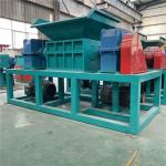 Twin Axis Twin Motor Shredder for Small Car Tires and Holding Knife Thickness