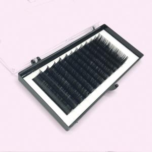 Wholesale Handmade Russian Volume Eyelash Extensions Matte Black Customized Package from china suppliers