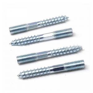 Wholesale Stainless Steel Fastener Suppliers Double Head Bolt and Pointed Screw for Wood Hangers from china suppliers
