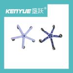 Various Colors Hospital Infusion Pole Base Plastic Easy To Move