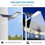 Intelligent All In Two Solar Street Light 170lm/w Die Casting Aluminum Light