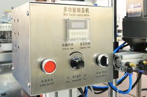 Wholesale Automatic Glass Jar Capping Bottle Capper Machine Twist Off Screw Lid Capping Machine from china suppliers