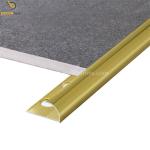 Polish Gold Bullnosed Aluminium Tile Trim Wall Corner Accessories