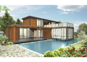 Wholesale Nice Design Prefab Modular Homes Galvanized Steel Structure 2 Floors Dwelling from china suppliers