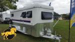 (Square Roof)2 Horse Angle Load Camping Horse Float