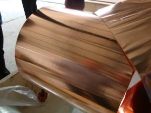 Wholesale High Flexibility Pure Copper Foil Sheet Roll For Electronic Appliance 0.010 * 250mm from china suppliers