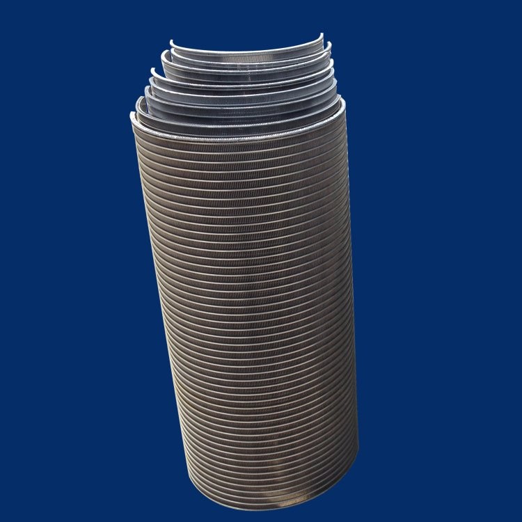 wedge wire screen panel or v wire filter plate or johnson screen plate / arc screen plate / sieve bend screens