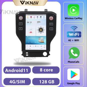 Wholesale 11.8 Inch Screen Stereo For 2013-2020 Ford Mustang 128G Navigation GPS Multimedia DVD Player Android Wireless Carplay from china suppliers