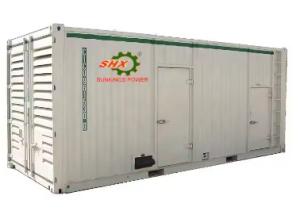 Wholesale 1000KVA Diesel Generator Set Silent Type Container 800KW Power Electric Genset Diesel Generator For Industrial from china suppliers