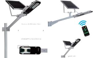 Wholesale Eco Friendly Commercial Solar Street Lights Easy Maintenance Stable For Entrances from china suppliers