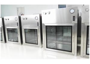 Wholesale Customized SUS304 Dynamic Cleanroom Pass Box For Pharmaceutical GMP Workshop from china suppliers