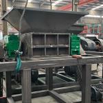 Double Hob Shredder for Waste Comforter and Cloth Manufactured in Manufacturing