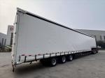 Versatile CIMC Tarped Semi-Trailer Frames Customizable For Cargo Protection