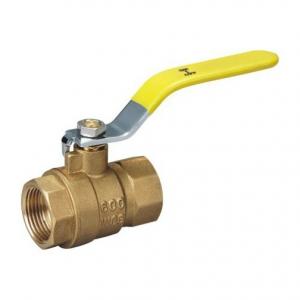 Wholesale PN16 1-1/2 600WOG Water Brass Ball Valve Threaded PTFE Seats from china suppliers