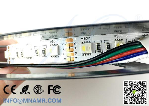 CE RoHS Approved RGBW LED Light Strips 15W 12V 24V Constant Current Showcase