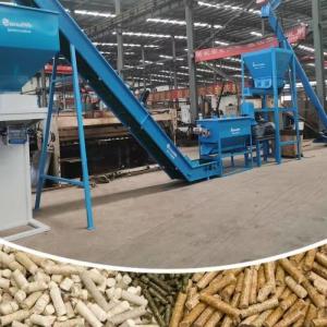 Wholesale Rice Husk Biomass Pellet Production Line 1-1.5t/H Capacity from china suppliers