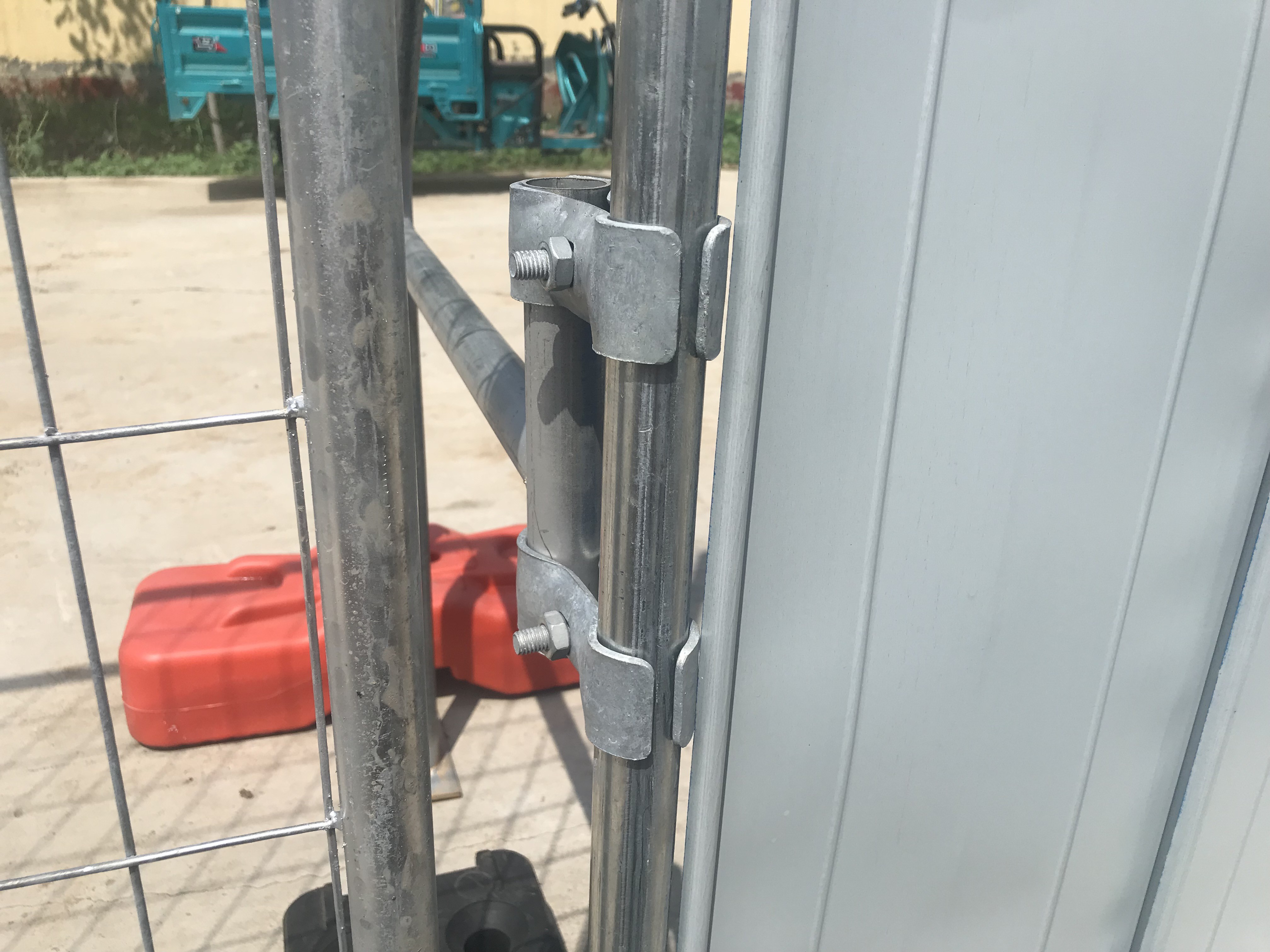 2000mm*2100mm temporary hoarding fence steel fencing