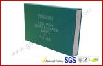 PP Matt Green Gift Packaging Boxes Soft Touch Paper Customized