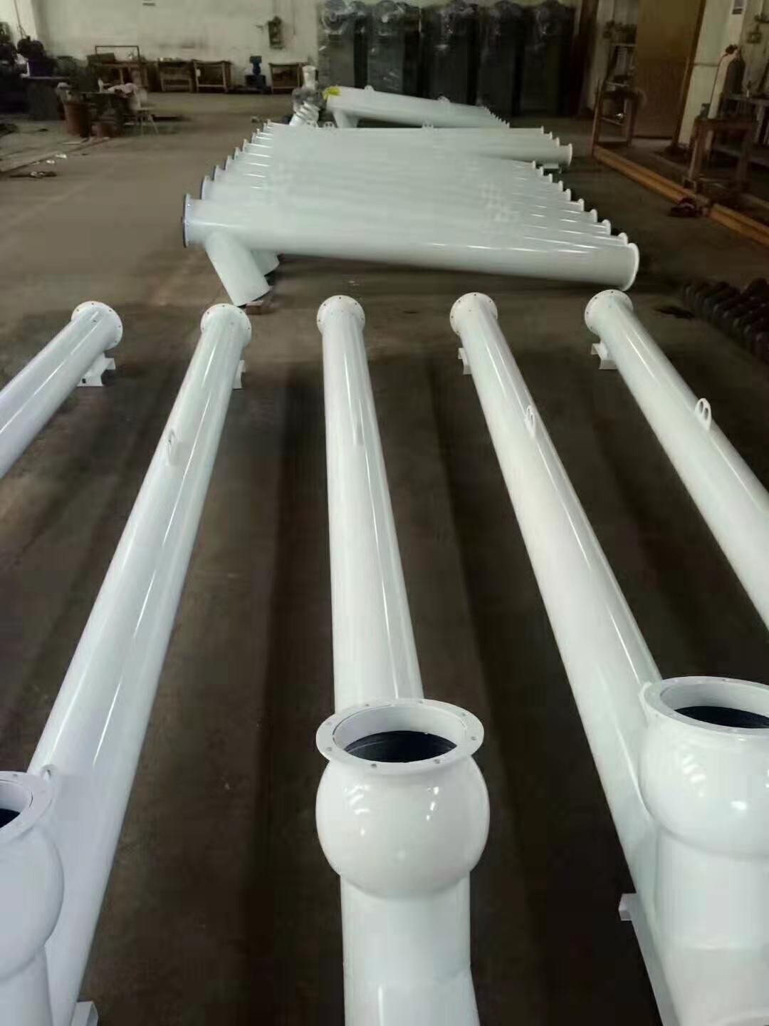 High Performance Cement Screw Conveyor 273 Universal Inlet And Outlet Spouts
