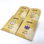 50 - 200microns Heat Seal Kraft Paper Aluminum Foil Back Seal Bag For Small Unit