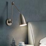 Black Golden Swing Long Arm LED Wall Lamp Fixtures Home Lighting long arm wall