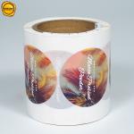 5CM FSC Sticker Roll Paper Sticker Labels Printing For Makeup Box