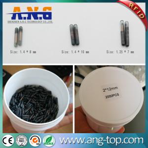 Wholesale 2.12*12mm 134.2KHZ Animal Microchip ID RFID Glass Tag For Pet Track from china suppliers