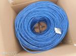 HDPE CCA Cat6 Lan Cable Aluminum Mylar 305m Length 4 Pairs ANATEL